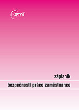 Zápisník bezpečnosti práce zaměstnance, A5, OP1221