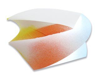 Špalíček lepený Vrtule 8,5 x 8,5 cm bílá