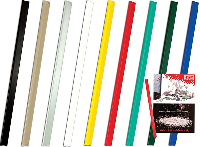 Vázací lišty 6 mm - mix barev