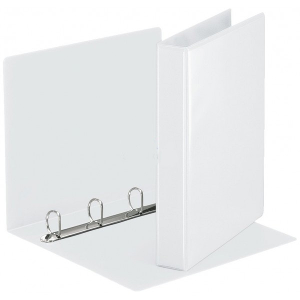 Pořadač 4-kroužkový A4 PP 60 mm bílý D40