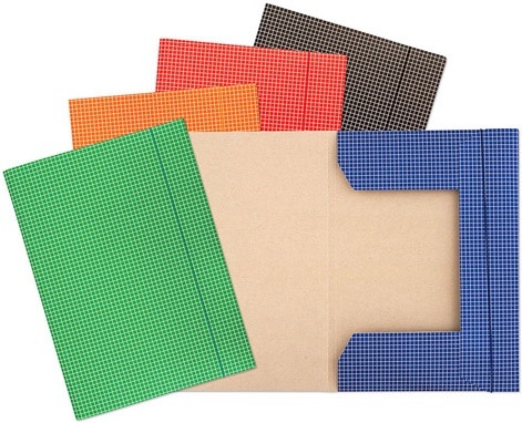 Deska s gumičkou A4 žlutá 3 klopy Donau