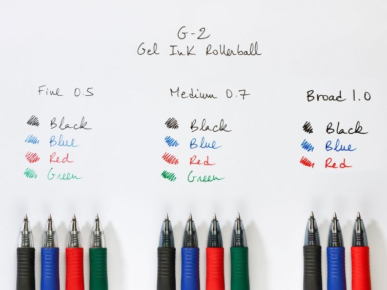 Gelový roller 0.5 mm modrý Pilot G2