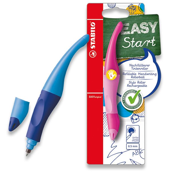 Bombičkové zelený pero Stabilo pro leváky EasyOriginal