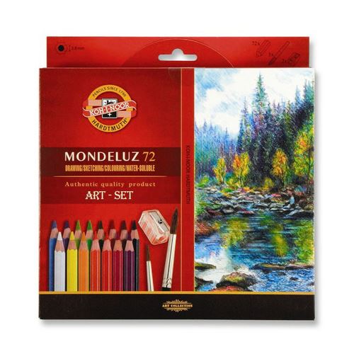 Akvarelové pastelky 72 barev Koh-i-noor