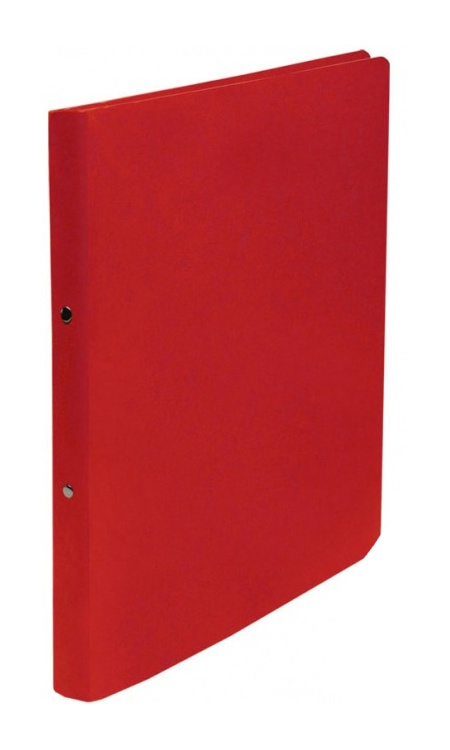Pořadač 2-kroužkový A4 16 mm prešpán červený