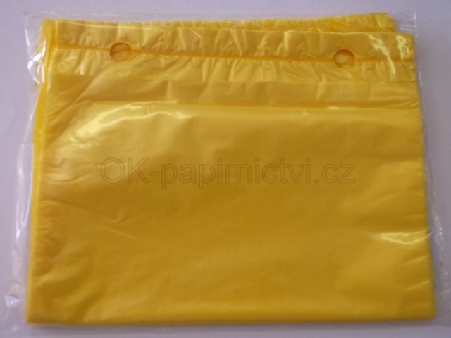Mikroténové sáčky barevné 20x30 silné - 50 ks, žluté