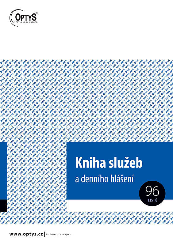 Kniha služeb a denního hlášení - OP1242
