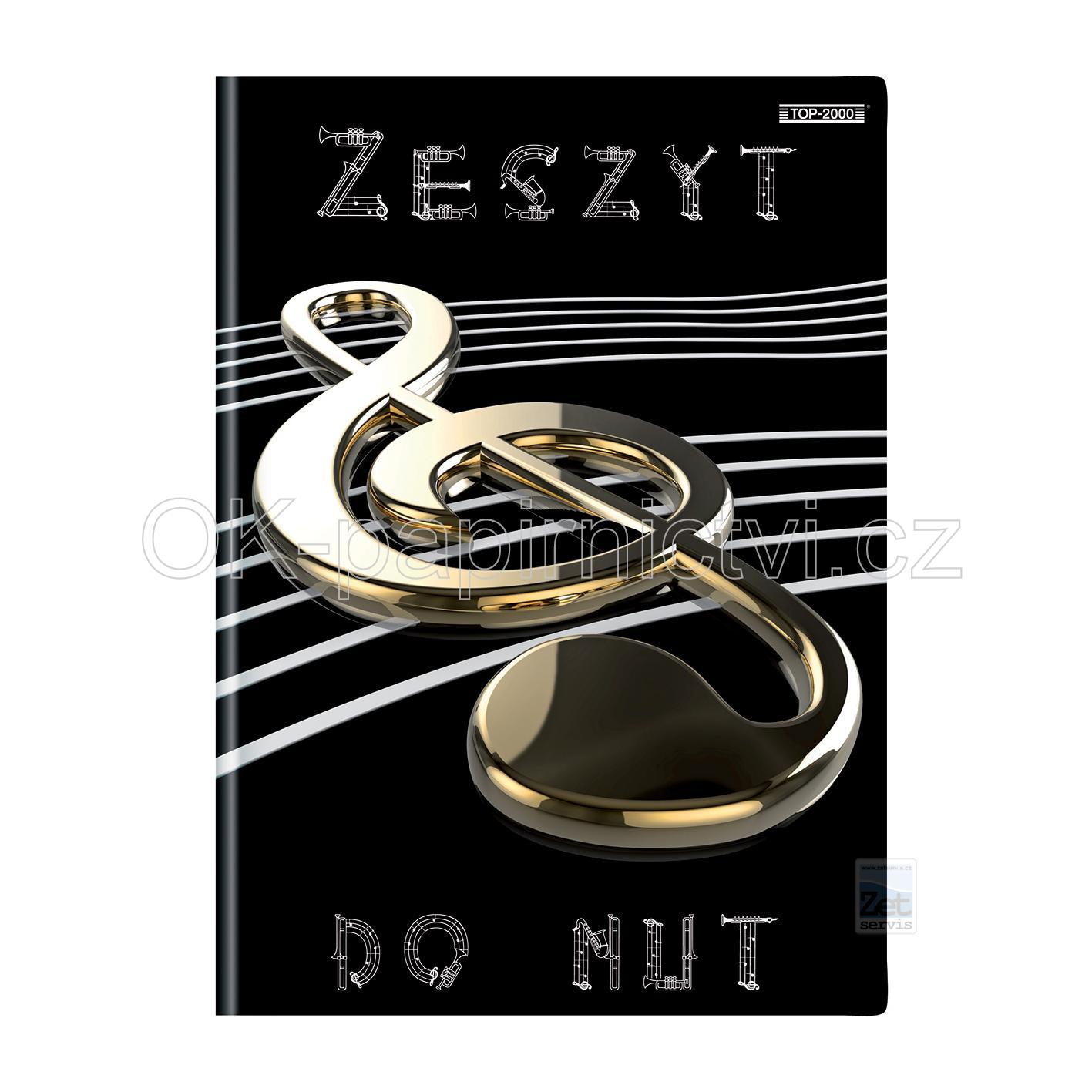 Notový sešit - A4