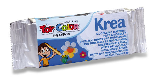 Modelovací hmota KREA - bílá, 0,4 kg