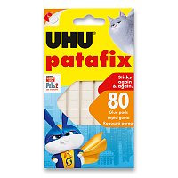 SAMOLEPICÍ MONTÁŽNÍ GUMA UHU TAC PATAFIX TAJNÝ ŽIVOT MAZLÍČKŮ 2 - BÍLÁ, 80 KS