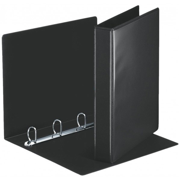 Pořadač 4-kroužkový A4 PP 60 mm černý D40