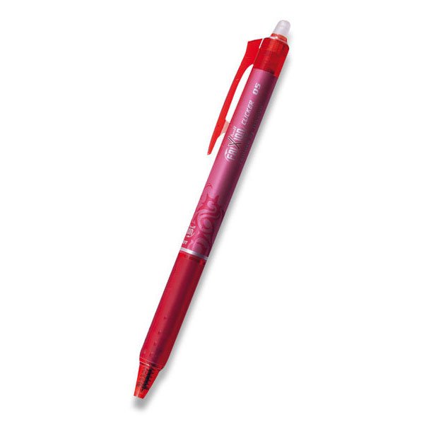 Gelový roller FriXion červený 0,5 mm Clicker Pilot F 05