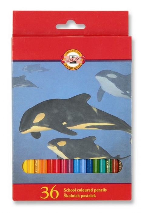 Pastelky 36 barev Koh-i-noor