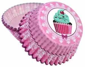 Košíčky na muffiny s potiskem papírové 50 ks