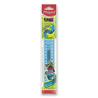 PRAVÍTKO MAPED TWIST´N FLEX - 20 CM, MIX BAREV
