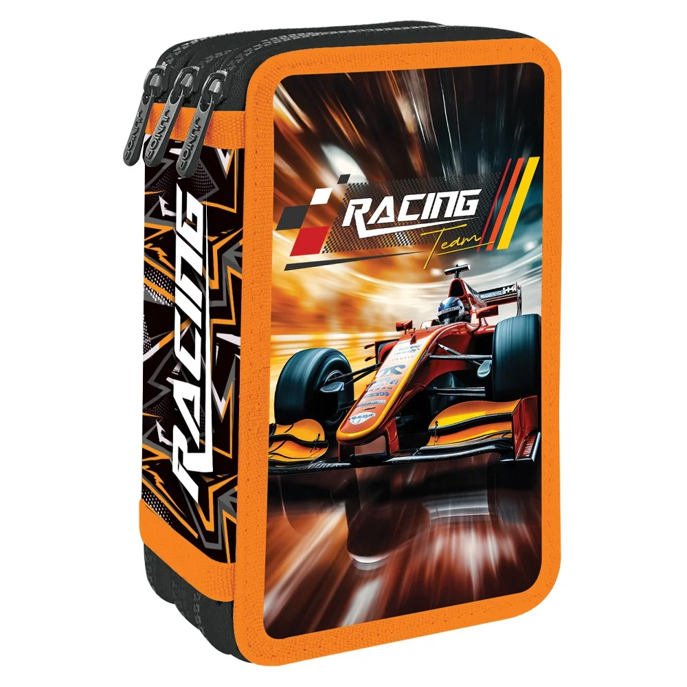 Penál 3 p. prázdný Racing Team