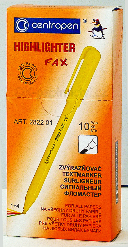 Zvýrazňovače 2822- zelený