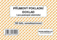 Univerzální pokladní doklad OP1314 i pro podvojné účetnictví