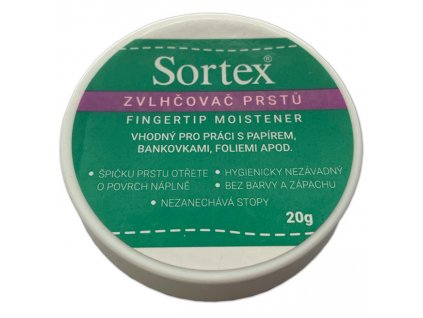 Zvlhčovač prstů gelový