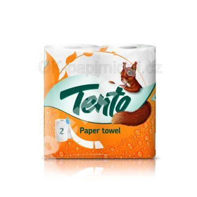 Utěrky papírové TENTO - 2 role
