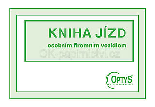 Kniha jízd firemního vozidla A6, OP1172