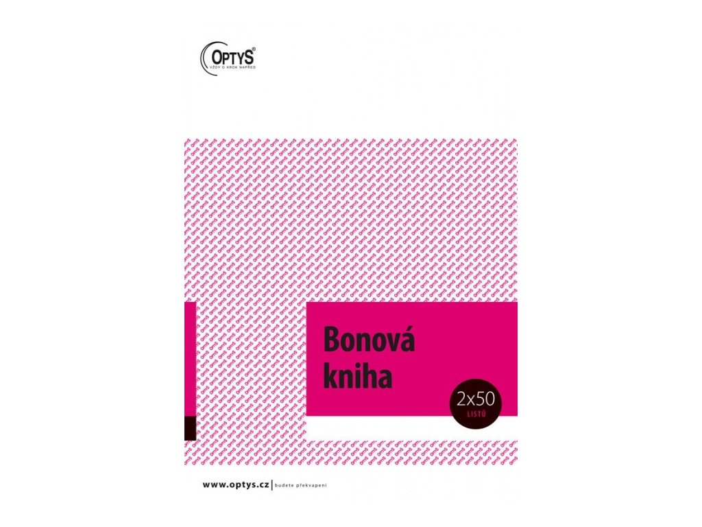 Bonová kniha A4 1264