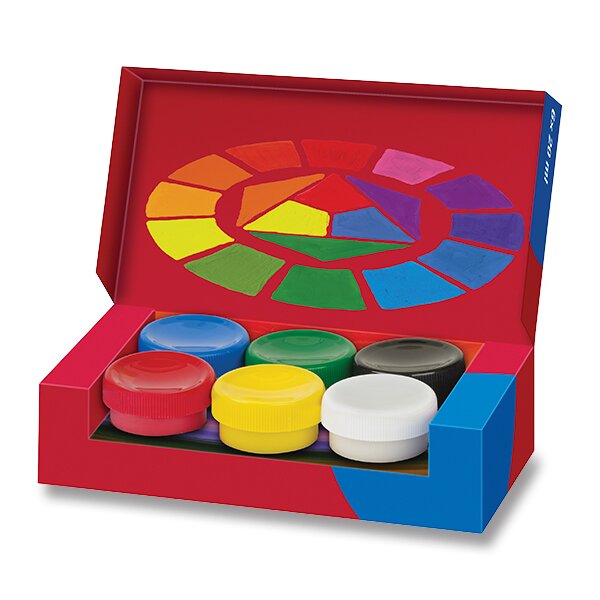 Temperové barvy Faber-Castel - 6 ks