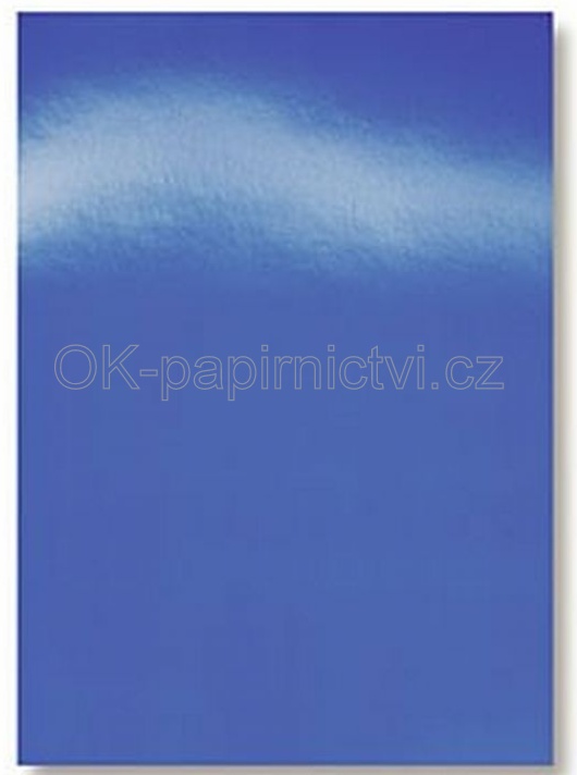 Desky na kroužkovou vazbu spodní Chromo modré - A4 100 ks