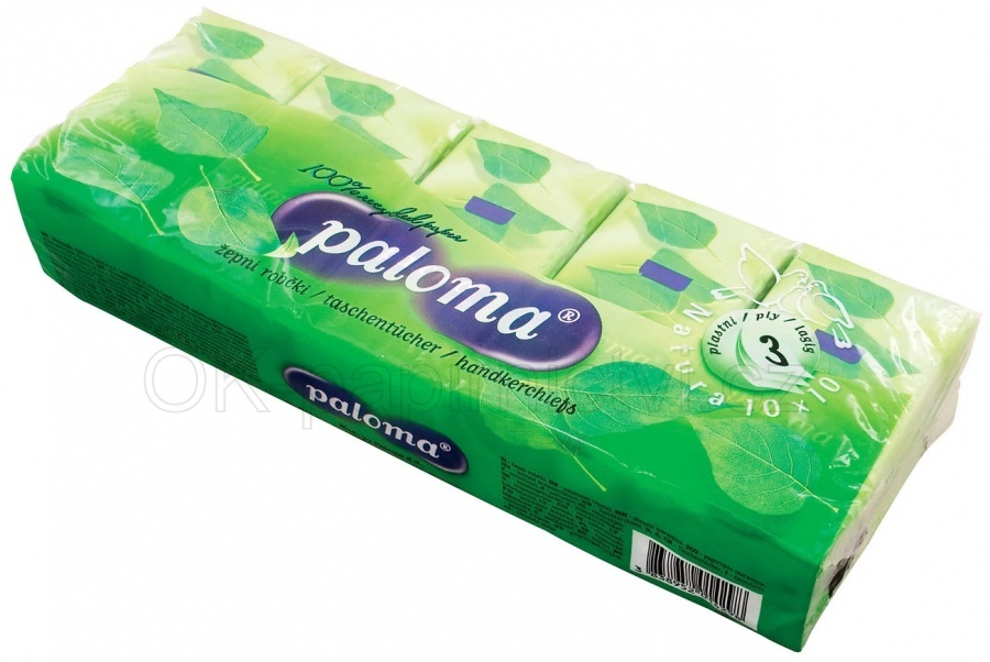 Kapesníčky Paloma třívrstvé v balení