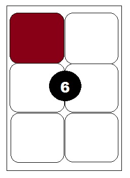 Samolepící etikety SMART 99,1 x 93,1 A4 - 100 ks