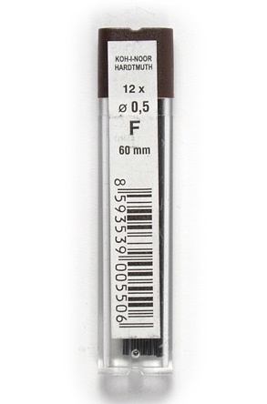 Tuhy do pentilky 0,5 - tvrdostf F