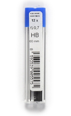 Tuhy do pentilky 0,7 - tvrdost HB