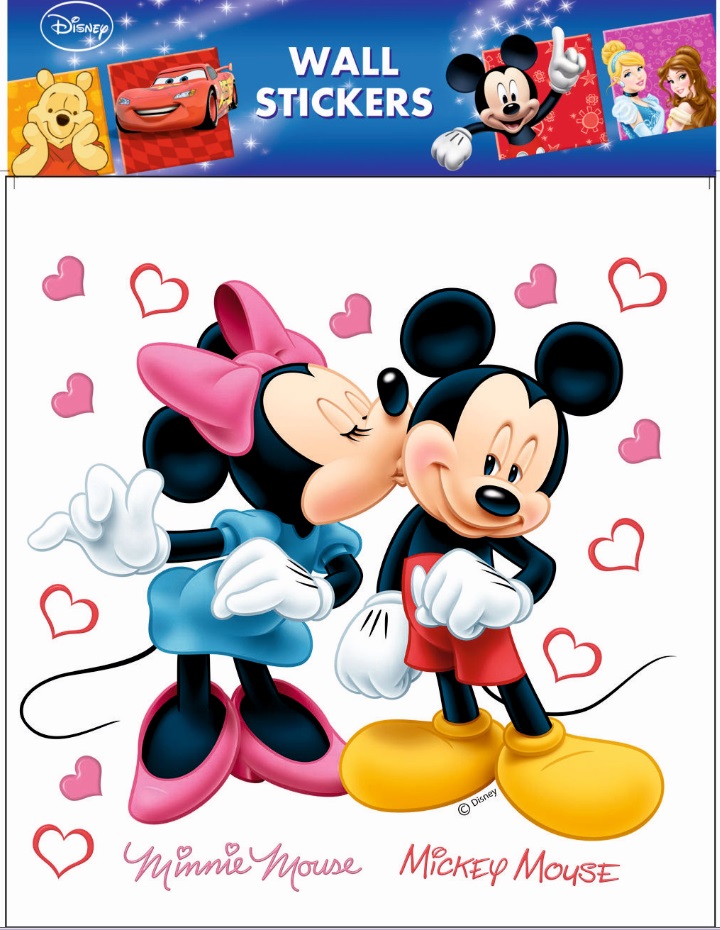 Dekorace na zeď - Disney Minnie Mouse 30x30cm