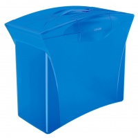 Mobilní kufr VIVIDA na závěsné desky modrý