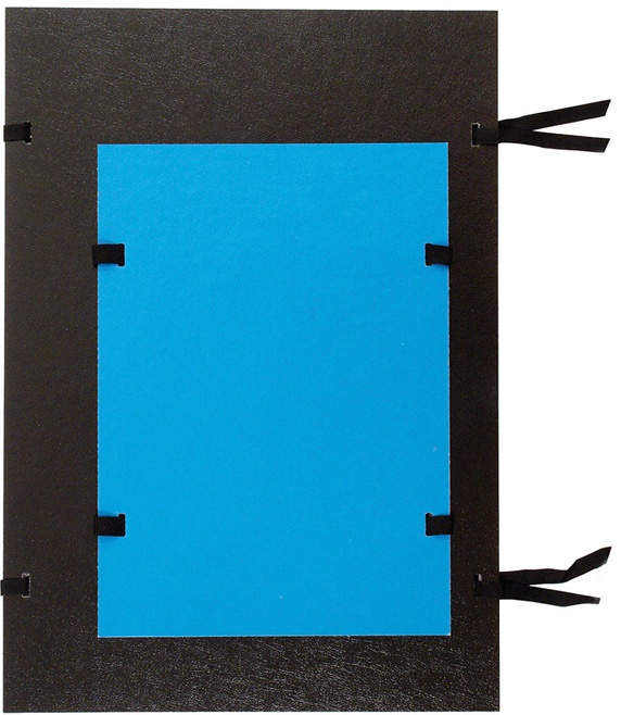 Deska s tkanicí A4 černá