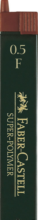 Tuhy do pentilky 0,5 Faber-Castell - tvrdost F