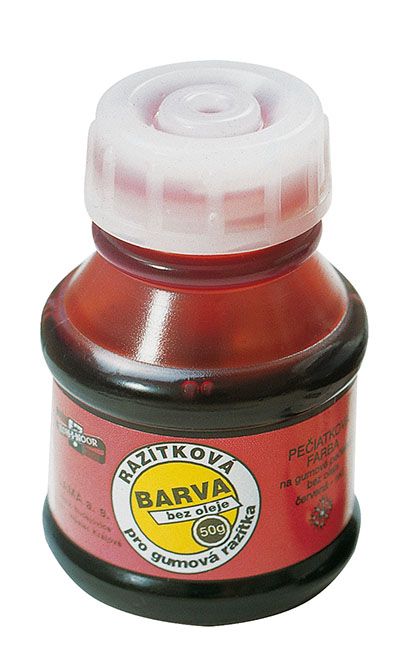 Razítková barva červená 50 ml