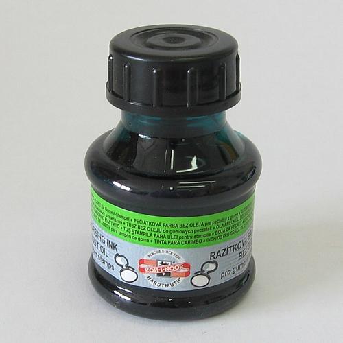 Razítková barva zelená 50 ml