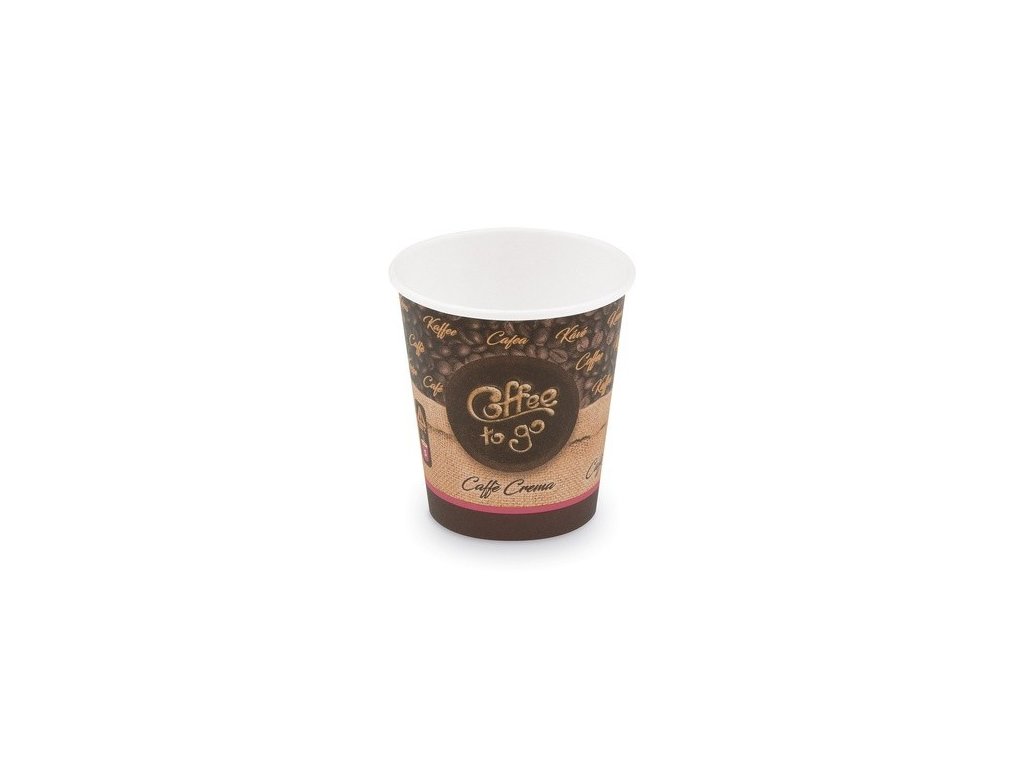 Kelímek 200ml na kávu papírový 50ks