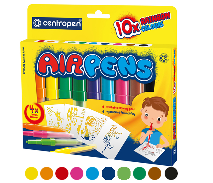 FOUKACÍ FIXY CENTROPEN 1500/10 SADA RAINBOW