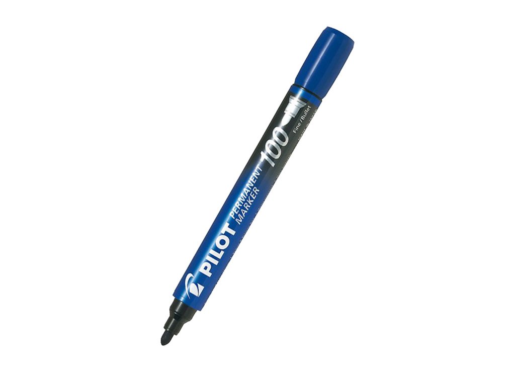 PILOT Permanent Marker 100 modrý
