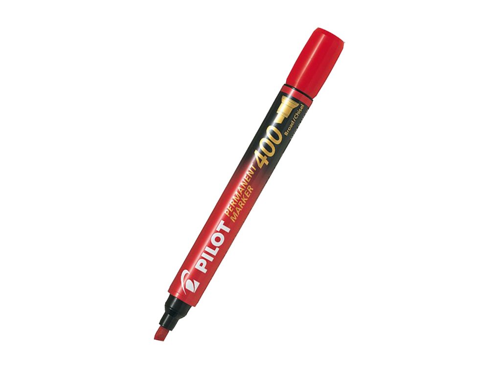 PILOT Permanent Marker 400 červený