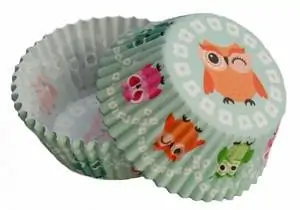 Košíčky na muffiny s potiskem papírové 50 ks