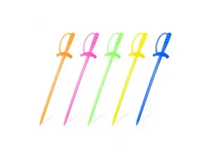 Plastový bodec MEČ 85mm 50ks