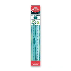 PRAVÍTKO MAPED UNBREAKABLE OBOUSTRANNÉ - 30 CM, MIX BAREV