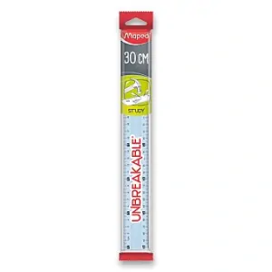 PRAVÍTKO MAPED STUDY UNBREAKABLE - 30 CM, MIX BAREV
