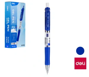 Gelové pero DELI EQ10430 modré