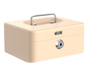 Pokladna přenosná DELI ET502 krémová