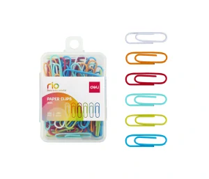 Sponky kancelářské 29mm barevné 100ks DELI E0024