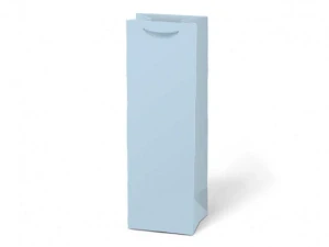 Taška MFP dárková T12 kraft 120x360x90 modrá světlá